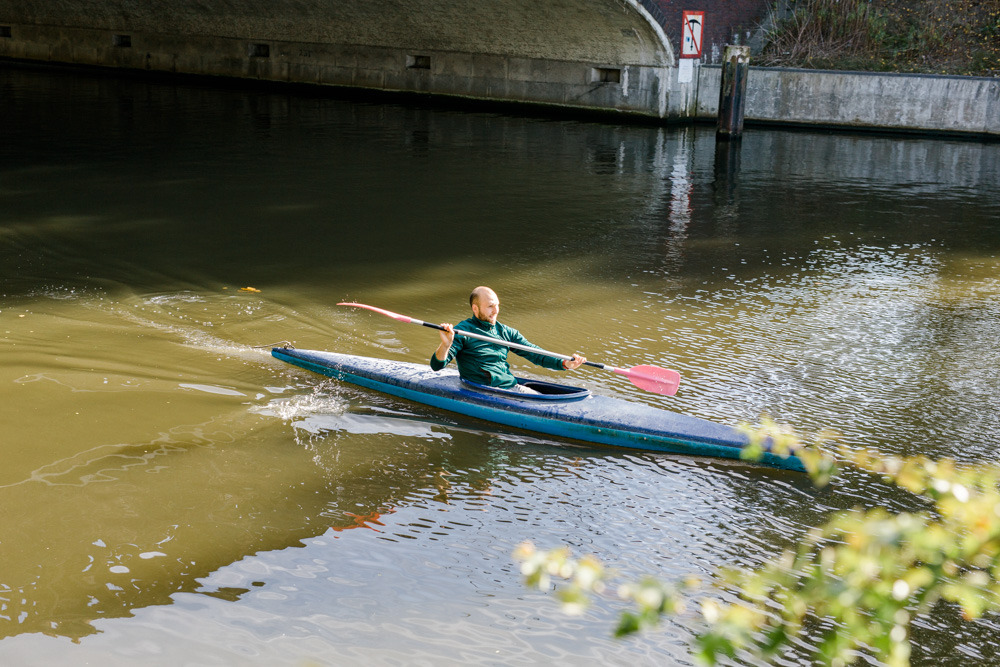 Vorabshooting am Osterbekkanal